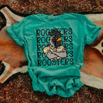 Roosters Camo Stacked Mascot DTF Transfer