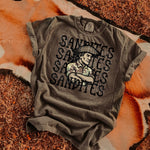 Sandites Camo Stacked Mascot DTF Transfer