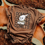 Comets Camo Stacked Mascot DTF Transfer