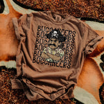 Buccaneers Camo Stacked Mascot DTF Transfer