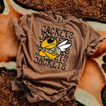 Jackets Camo Stacked Mascot DTF Transfer