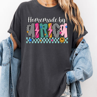 Homemade by Airica Mix Print Preppy Mascot DTF Transfer