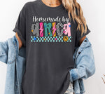 Homemade by Airica Mix Print Preppy Mascot DTF Transfer