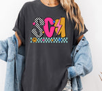 SCA Mix Print Preppy Mascot DTF Transfer