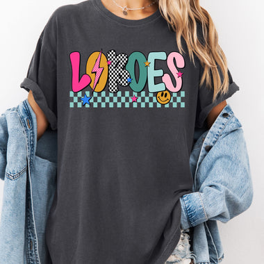 Loboes Mix Print Preppy Mascot DTF Transfer
