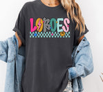 Loboes Mix Print Preppy Mascot DTF Transfer