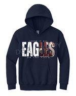 EAGLES Football WHITE Leave It All On The Field DTF Transfer (E)