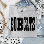 Bobcats Mixed Up Font DTF Transfer