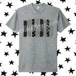 Bulldogs with Leopard Check Stars DTF Transfer (E)