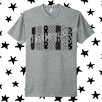 Jackets with Leopard Check Stars DTF Transfer (E)