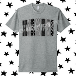 Hornets with Leopard Check Stars DTF Transfer (E)