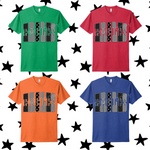 Eagles with Leopard Check Stars DTF Transfer (E)