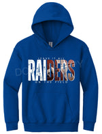 Raiders Football WHITE Leave it all on the Field DTF Transfer (E)