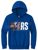 Bears Football WHITE Leave it all on the Field DTF Transfer (E)