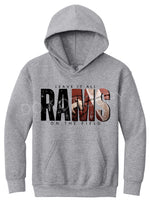 Rams Football BLACK Leave it all on the Field DTF Transfer (E)