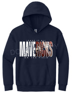 Mavericks Football WHITE Leave it all on the Field DTF Transfer (E)