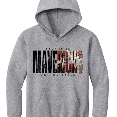 Mavericks Football BLACK Leave it all on the Field DTF Transfer (E)