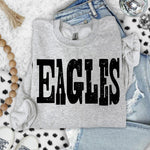 Eagles Mixed Up Font DTF Transfer (S&G)