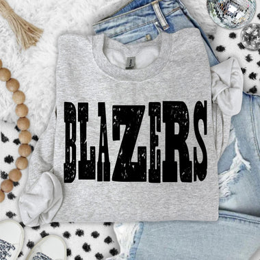 Blazers Mixed Up Font DTF Transfer (S&G)