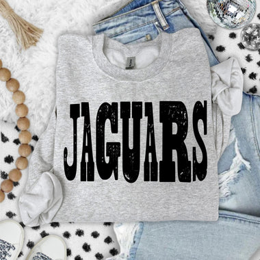 Jaguars Mixed Up Font DTF Transfer (S&G)
