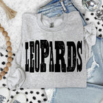 Leopards Mixed Up Font DTF Transfer (S&G)