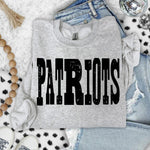 Patriots Mixed Up Font DTF Transfer (S&G)