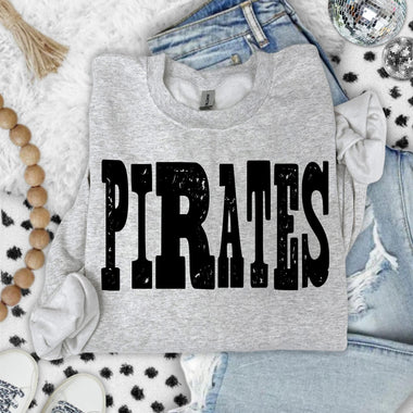 Pirates Mixed Up Font DTF Transfer (S&G)