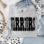 Warriors Mixed Up Font DTF Transfer (S&G)