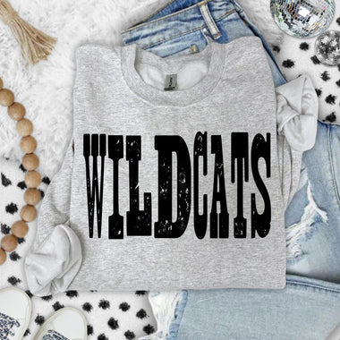Wildcats Mixed Up Font DTF Transfer (S&G)