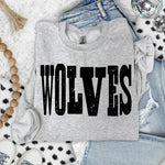 Wolves Mixed Up Font DTF Transfer (S&G)