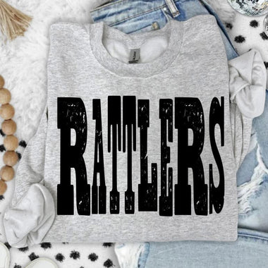 Rattlers Mixed Up Font DTF Transfer (S&G)