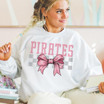 Pirates Pink Bow DTF Transfer