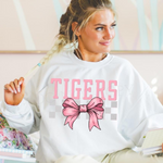 Tigers Pink Bow DTF Transfer