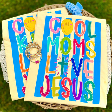 Cool Moms Love Jesus DTF Transfer (CC)