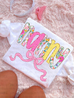 Nanny pink/yellow floral DTF Transfer (C&Co)