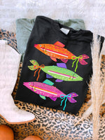 Triple Colorful Fish DTF Transfer (C&Co)