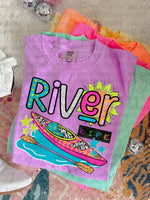 River Life with Kayak DTF Transfer (C&Co)