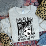 At The Soccer Field BLACK DTF Transfer