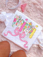 Mimi pink/yellow floral DTF Transfer (C&Co)