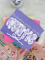 Lace Auntie DTF Transfer (C&Co)