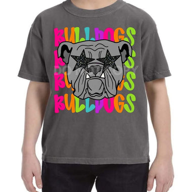 Star Eye Mascot Bulldogs DTF Transfer