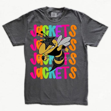 Star Eye Mascot Jackets DTF Transfer