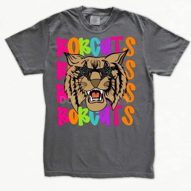 Star Eye Mascot Bobcats DTF Transfer