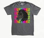 Star Eye Mascot Mustangs DTF Transfer