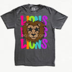 Star Eye Mascot Lions DTF Transfer