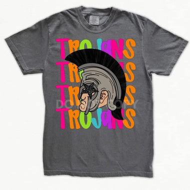 Star Eye Mascot Trojans DTF Transfer