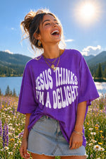 Jesus Thinks I’m A a Delight DTF Transfer (SBB)