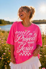 I’m a Project That Keeps Jesus Busy DTF Transfer (SBB)