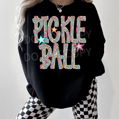 Dottie Bright Words Pickle Ball DTF Transfer (S&G)