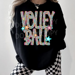 Dottie Bright Words Volleyball DTF Transfer (S&G)